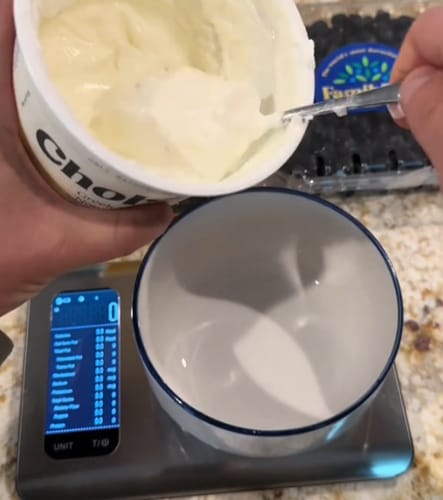 Customer photo review of Etekcity Food Nutrition Scale™