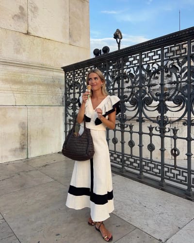 Customer photo review of Audrey Two Piece Set