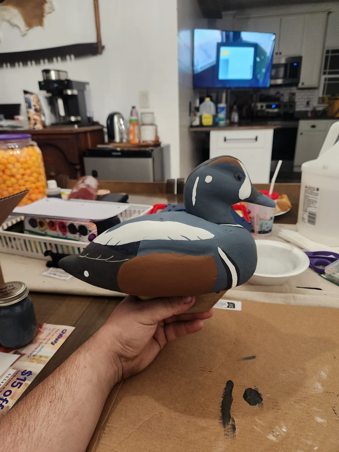 Customer photo review of Decoy Paint Single Color - 8oz