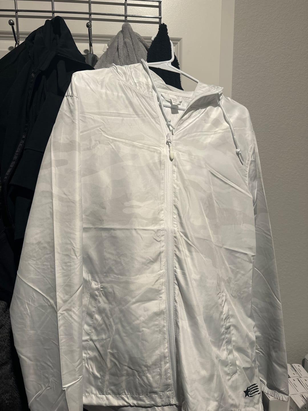Customer photo review of Snow Camo - Windbreaker