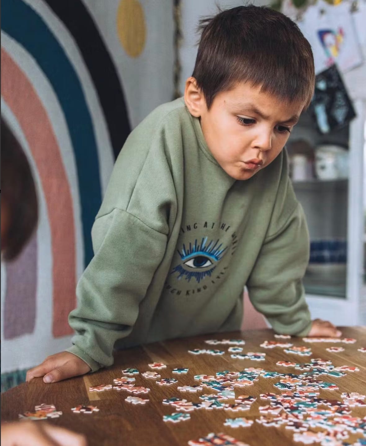 Customer photo review of Mideer Puzzle - Captain Bear's Costume Party 500P
