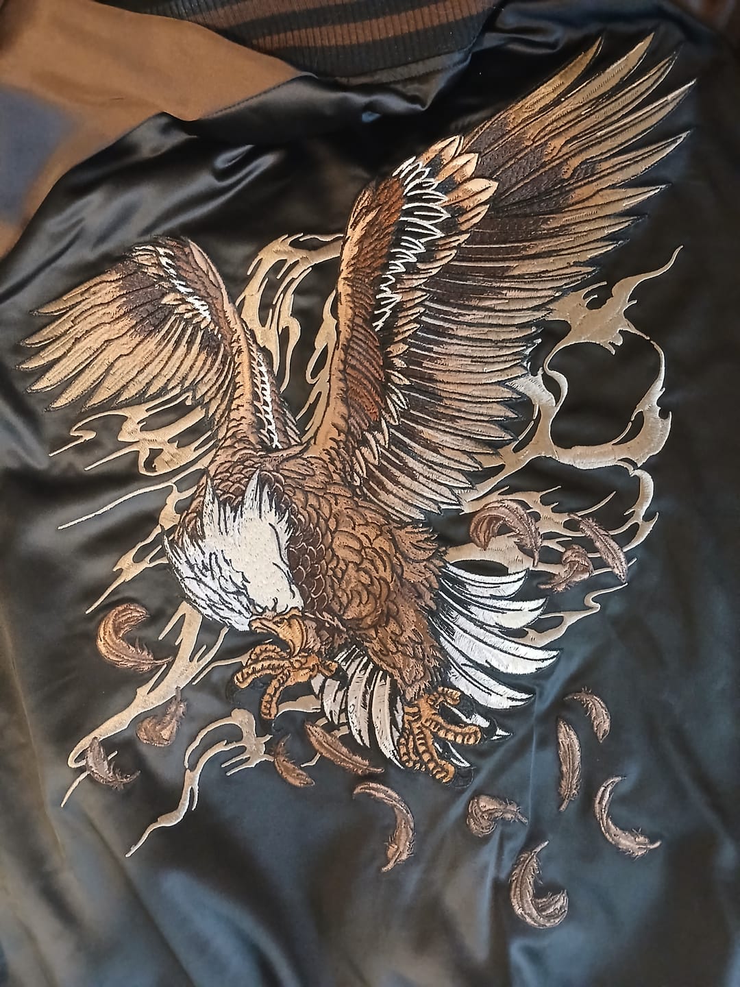 Customer photo review of Guardian Eagle Sukajan Jacket
