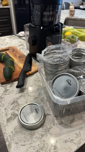 Customer photo review of 12 Pack - Denali® Rings, Wide Mouth