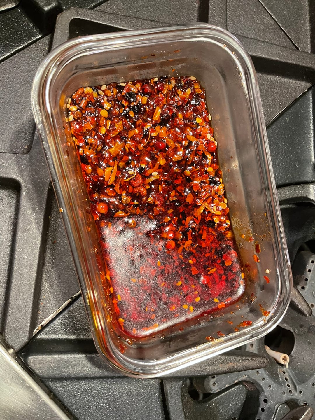 Customer photo review of Pink Chili Crisp