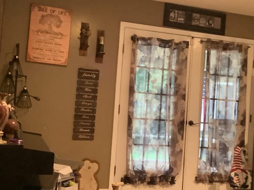 Customer photo review of Personalized Engraved Grandchildren Hanging Decorative Sign - Mother's Day Gifts