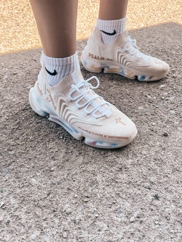 Customer photo review of Men's Psalm 23s - First Edition Christian Shoes