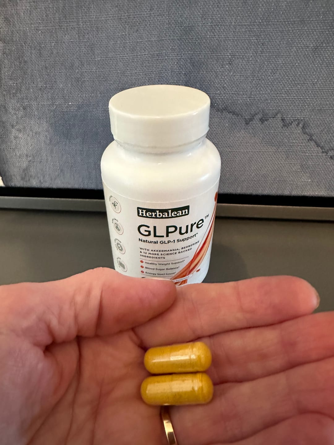 Customer photo review of Help Lower BMI & A1c with GLPure