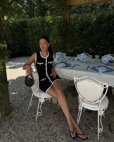 Customer photo review of Elena | Timeless Elegance Dress