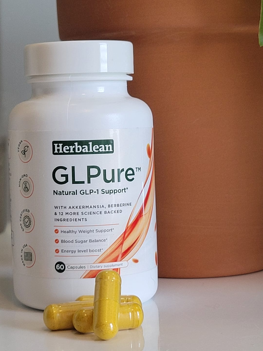 Customer photo review of Help Lower BMI & A1c with GLPure