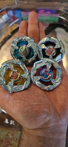 Customer photo review of [FullSet] Takara Tomy Beyblade BX-16 Viper Tail Select Random Booster Vol 2