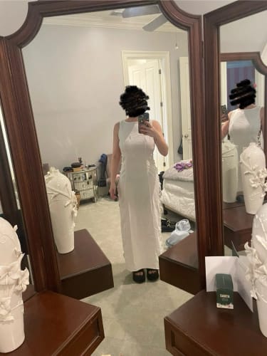 Customer photo review of Guadalupe Maxi Dress