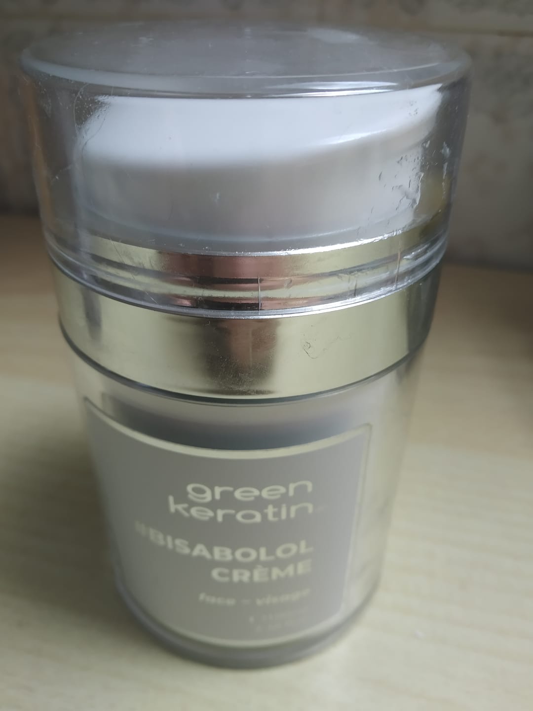 Customer photo review of BISABOLOL Crème Régénérante Pour Le Visage