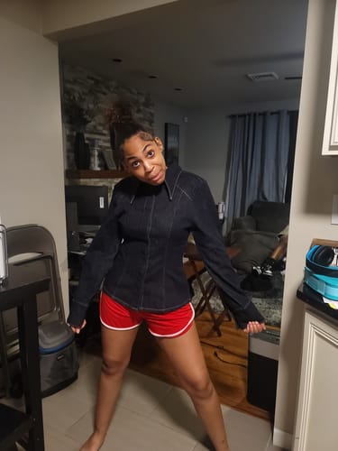 Customer photo review of Skater Denim Shirt