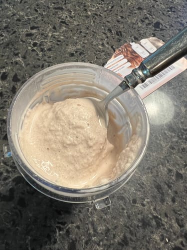 Customer photo review of Gourmet Whey Protein Powders Subscription