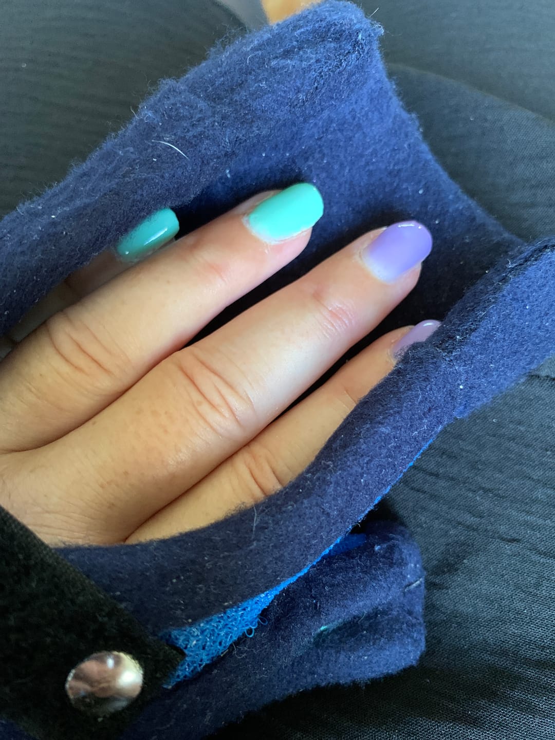 Customer photo review of Bamboo Bliss Dipping Powder