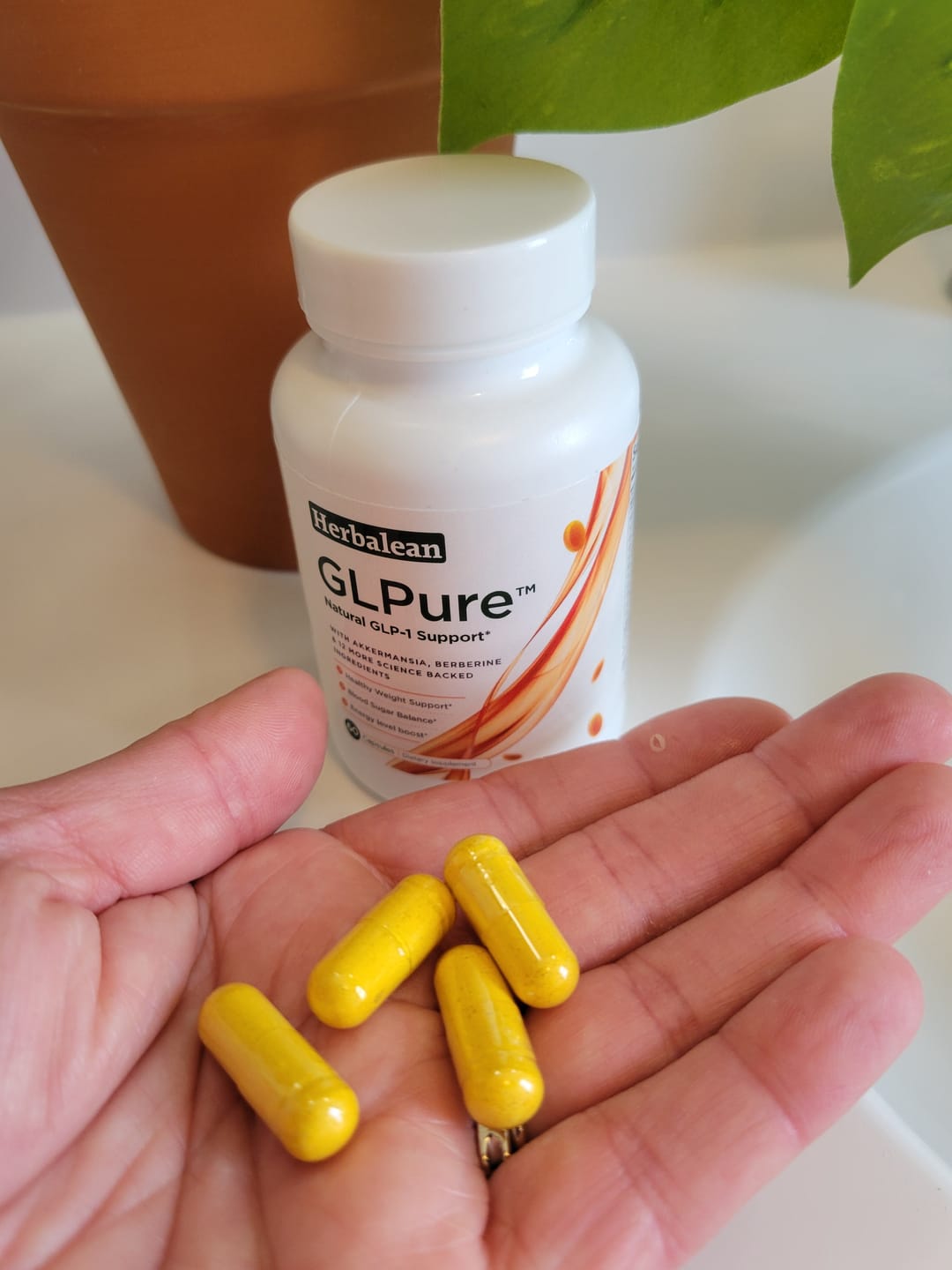 Customer photo review of Help Lower BMI & A1c with GLPure