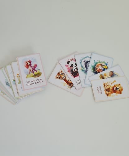 Customer photo review of Affirmationskarten für Kinder