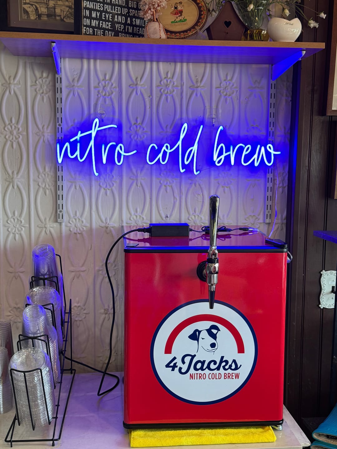 Customer photo review of Custom Neon Sign Outdoor Personalized LED Name Light