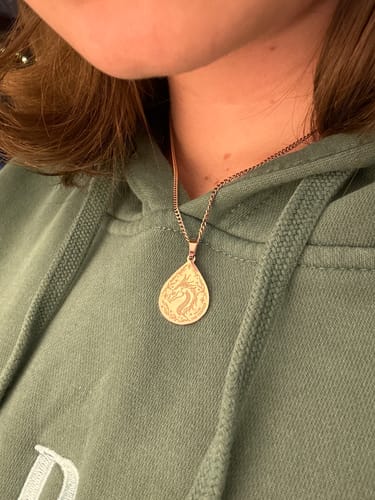 Customer photo review of *PRE-ORDER* The Thirteen necklace