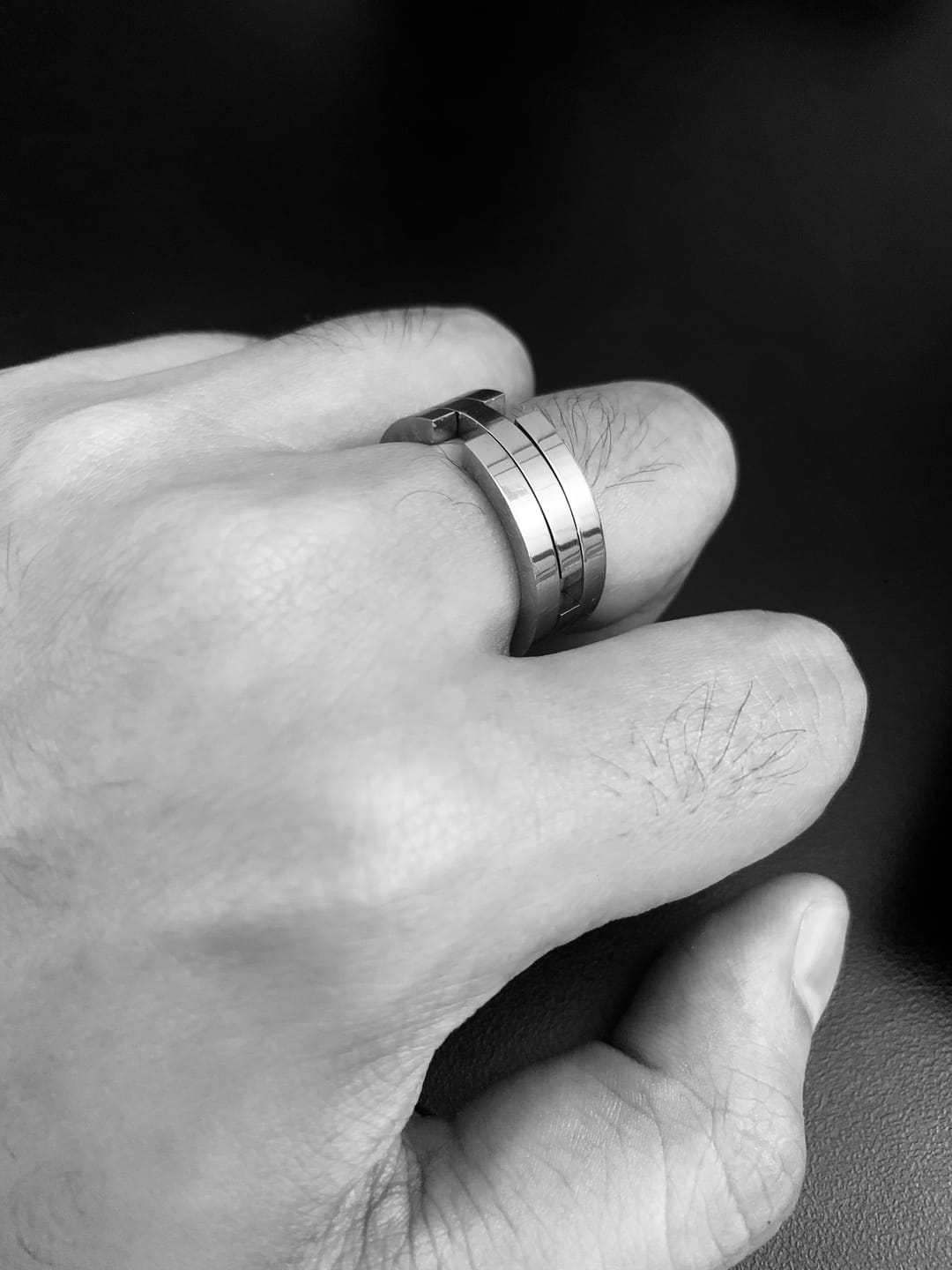 Customer photo review of FOREVER RING. - SILVER