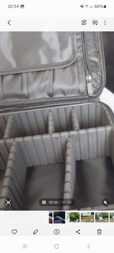 Customer photo review of Vanity Case | Iris