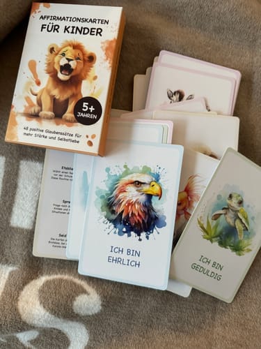 Customer photo review of Affirmationskarten für Kinder