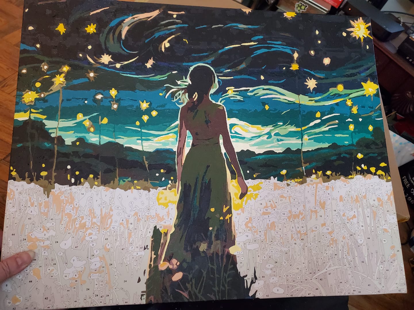 Customer photo review of Whimsical Fields