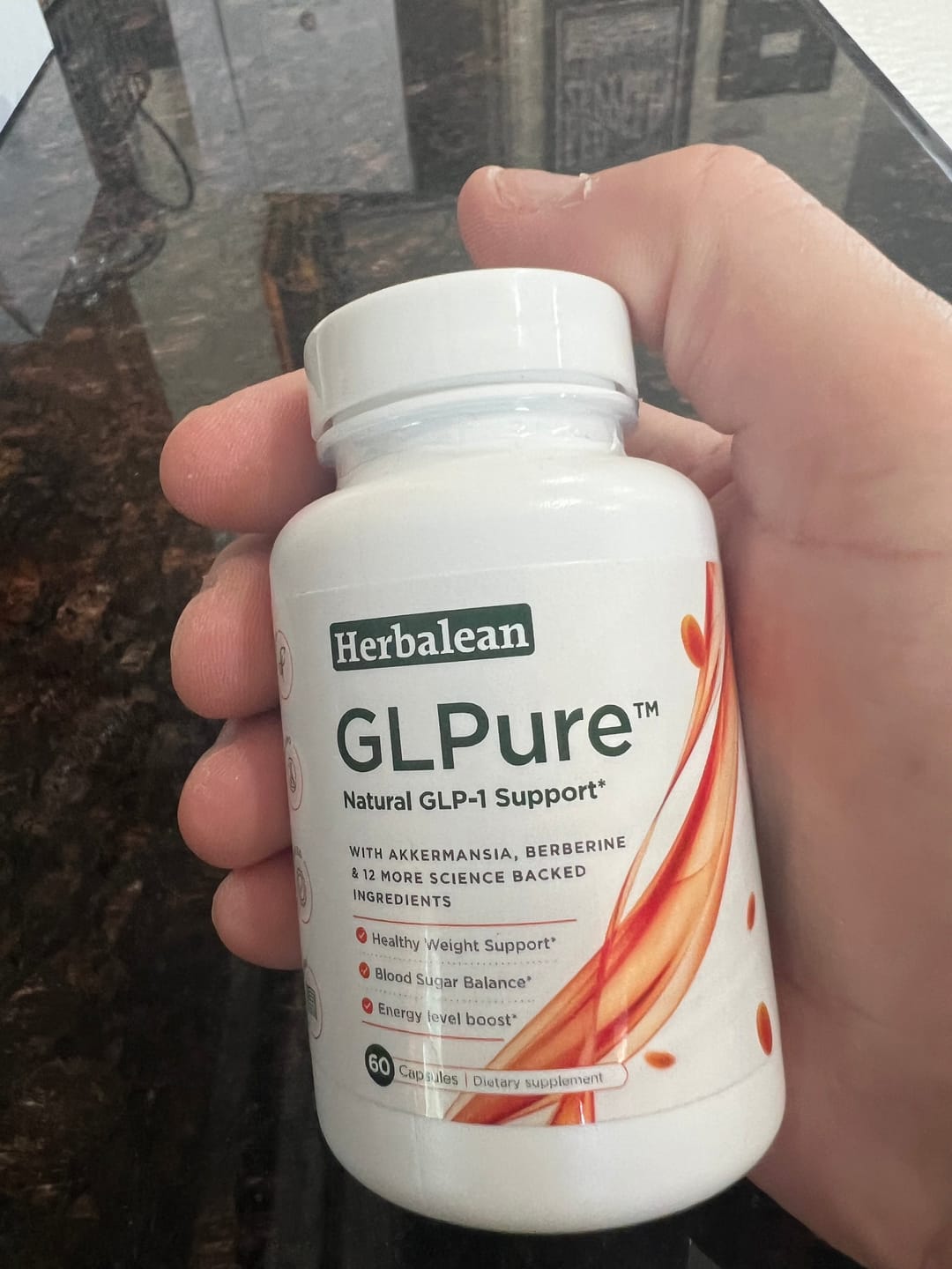 Customer photo review of Help Lower BMI & A1c with GLPure