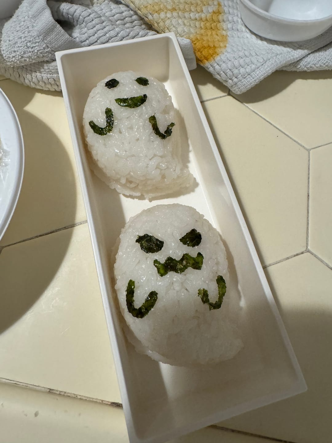 Customer photo review of Ghost Onigiri Set