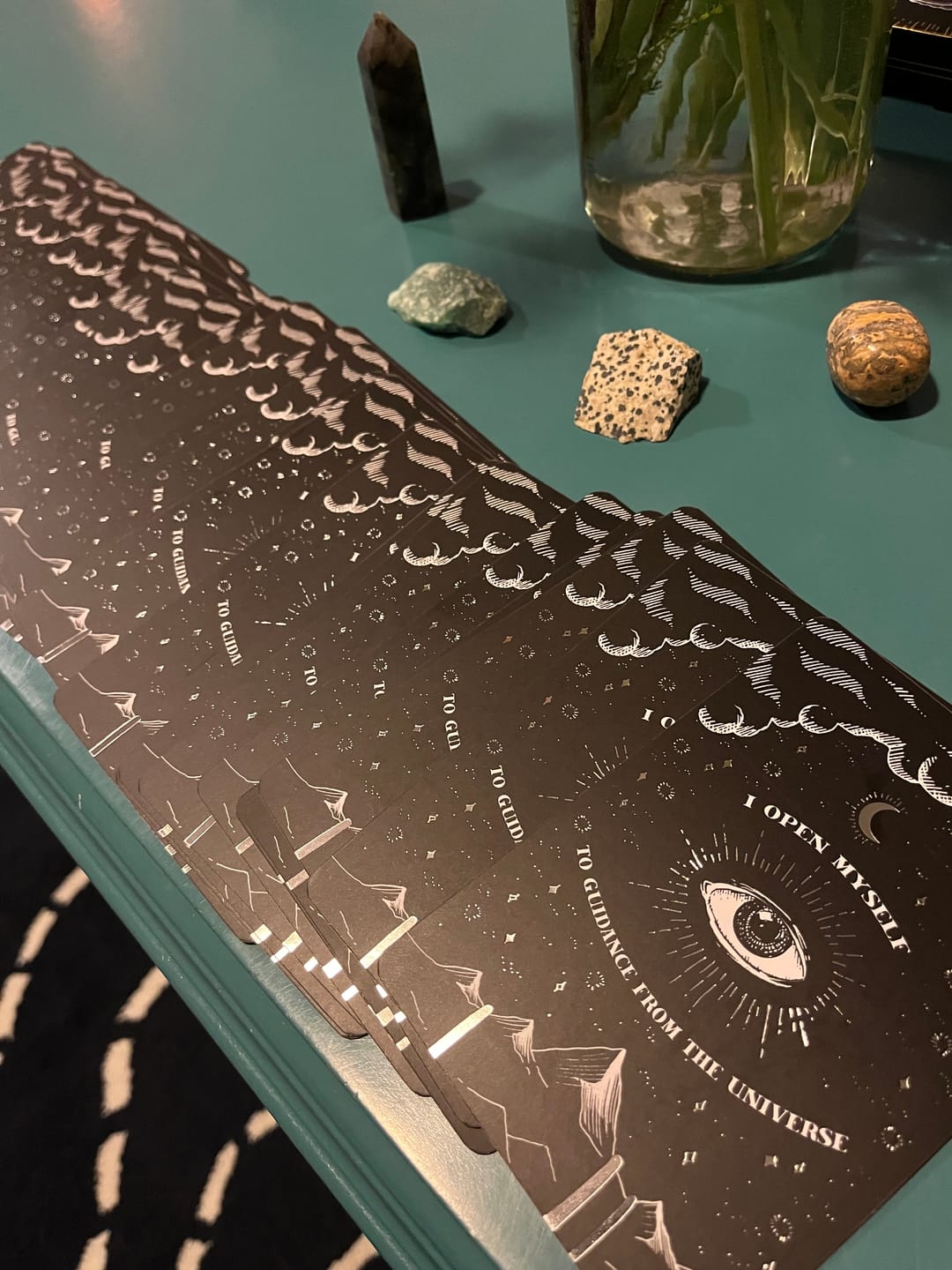 Customer photo review of Cosmic Guidance Oracle Deck