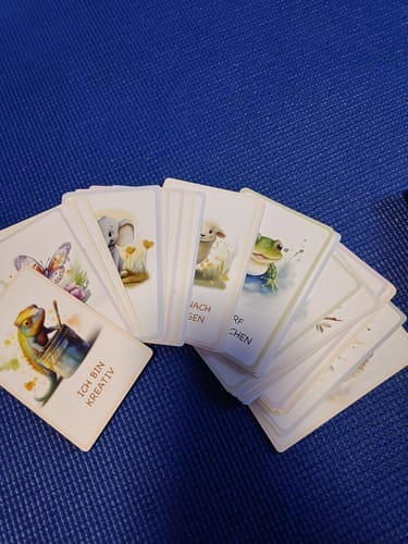 Customer photo review of Affirmationskarten für Kinder