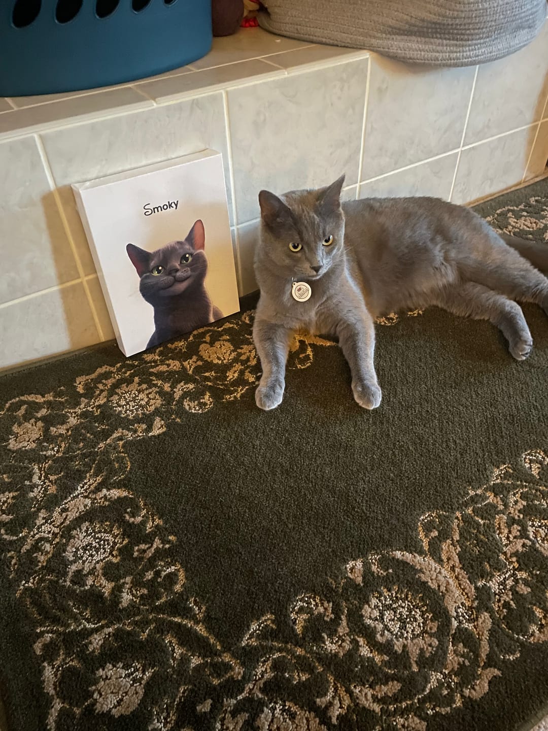 Customer photo review of Custom Pet Portrait - 1 Pet