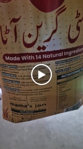 Customer video review of Multi Grain Atta / Flour - Made with 14 Natural Ingredients