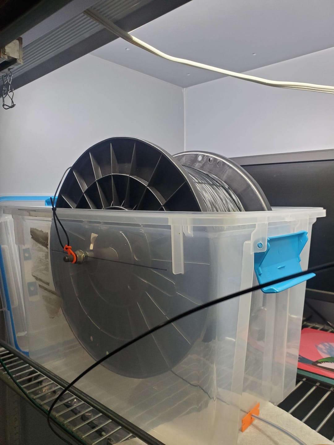 Customer photo review of Black PETG Filament 1.75mm 5kg