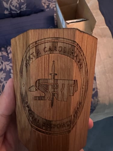 Customer photo review of Whiskey Grail (CUSTOM DESIGN)