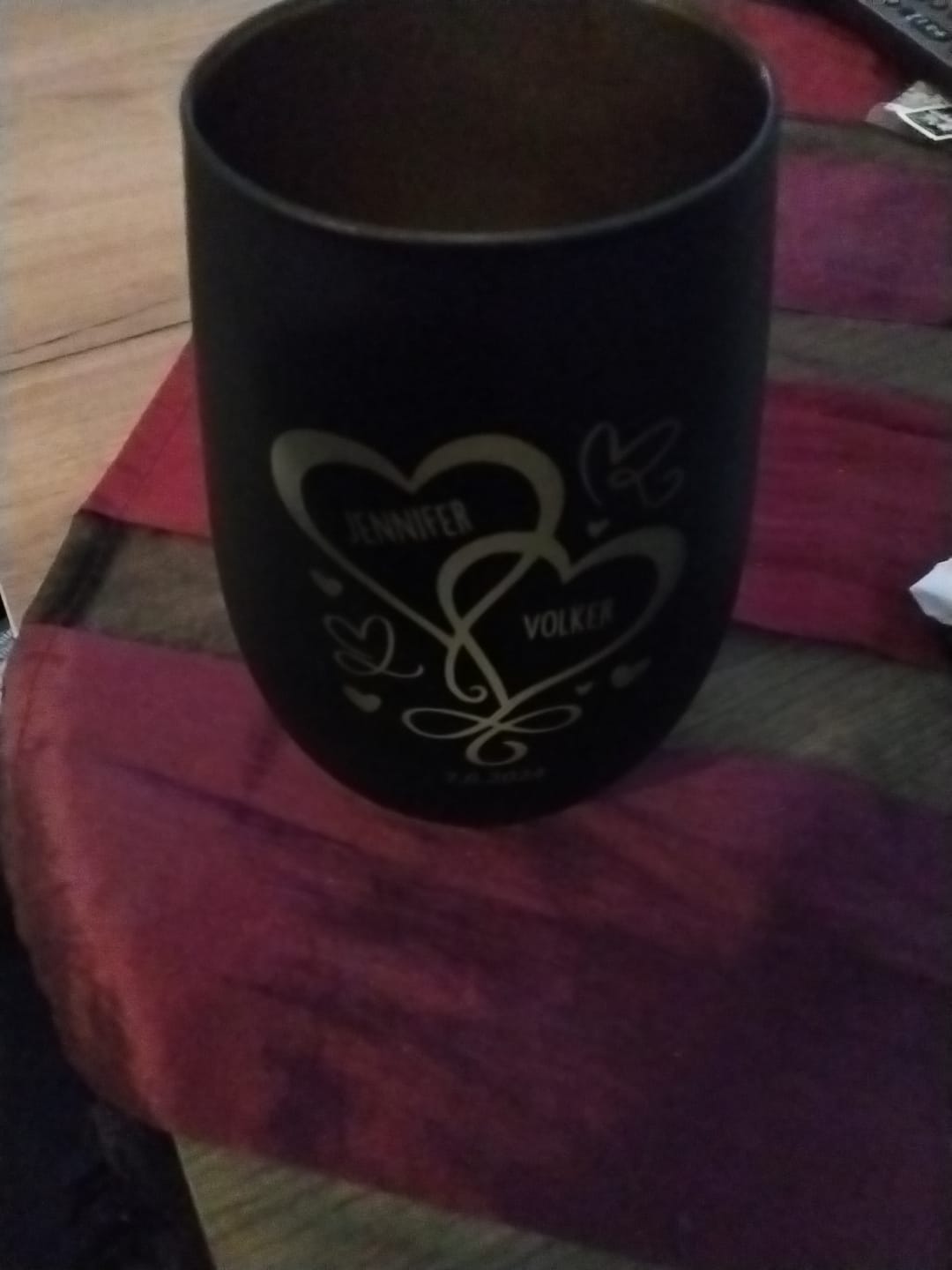 Customer photo review of Unsere Herzen - Paar-Windlicht