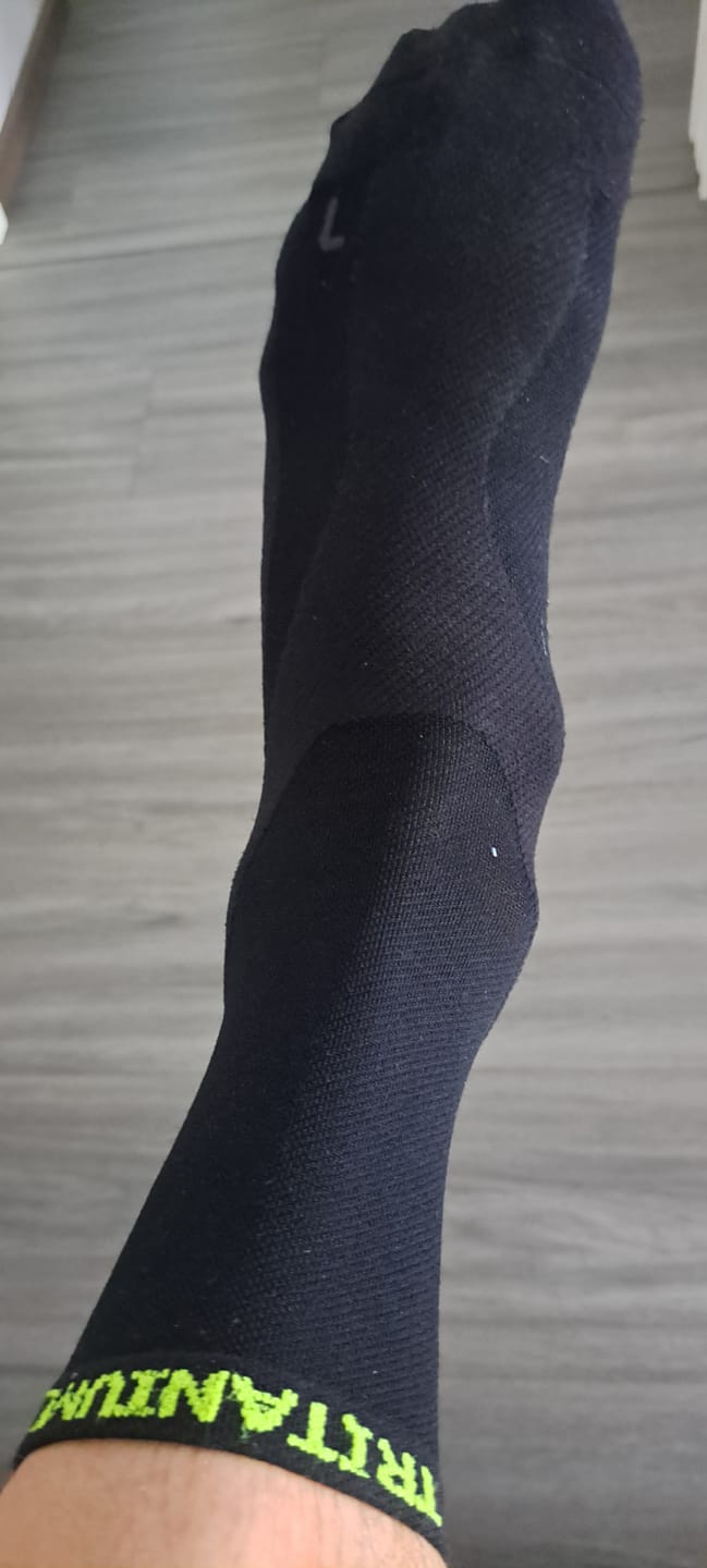 Customer photo review of eXtend Grip Crew – Kompressiosukat pitopohjalla - Musta/lime