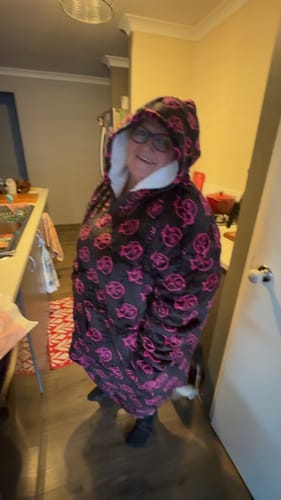 Customer photo review of WP Blanket Hoodie