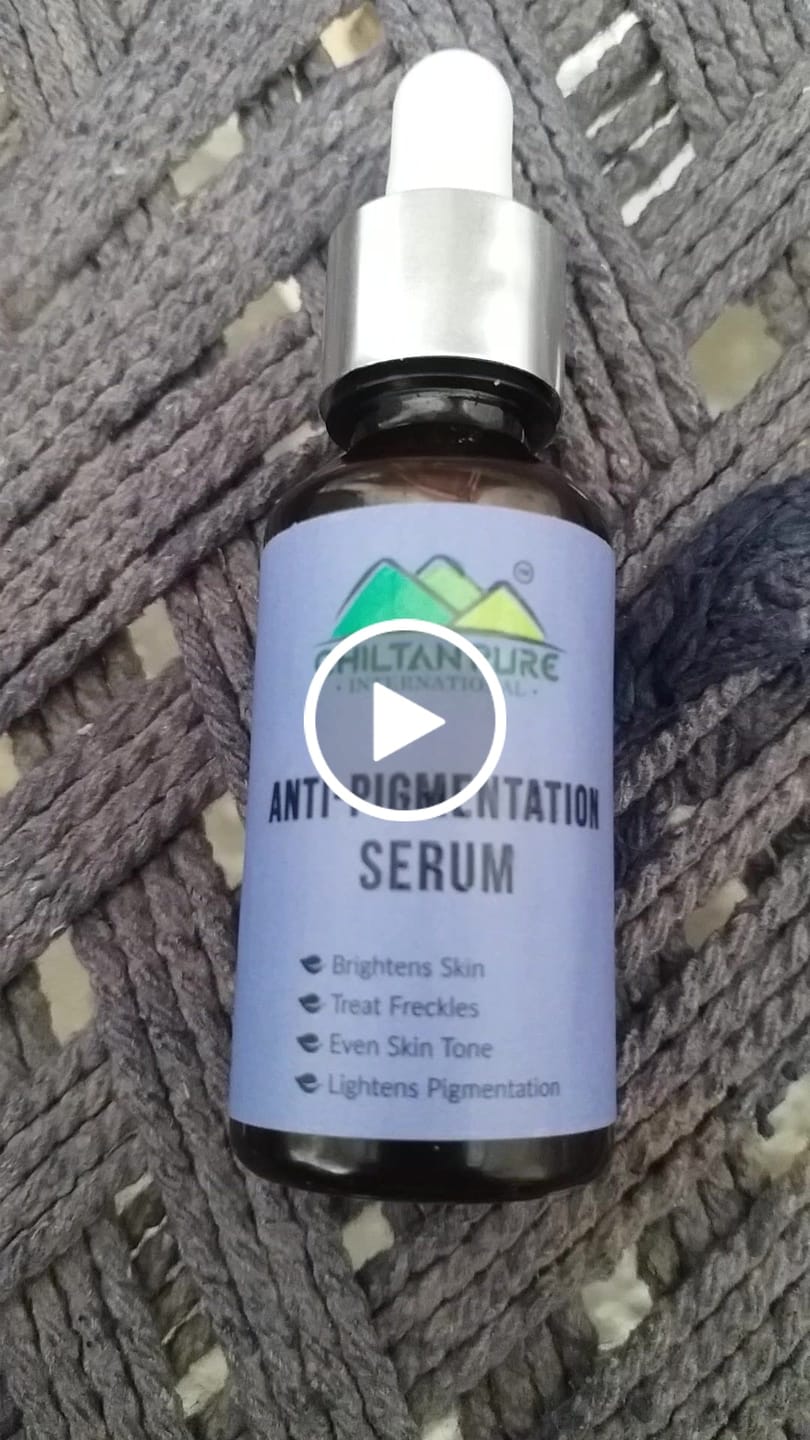 Customer video review of Anti-Pigmentation Serum – Brighten Skin, Lighten Pigmentation, Fade Freckles & Even Skin Tone 30ml