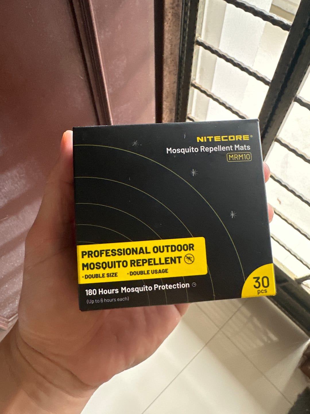 Customer photo review of MRM10 Mosquito Repellent Mat (30pcs)