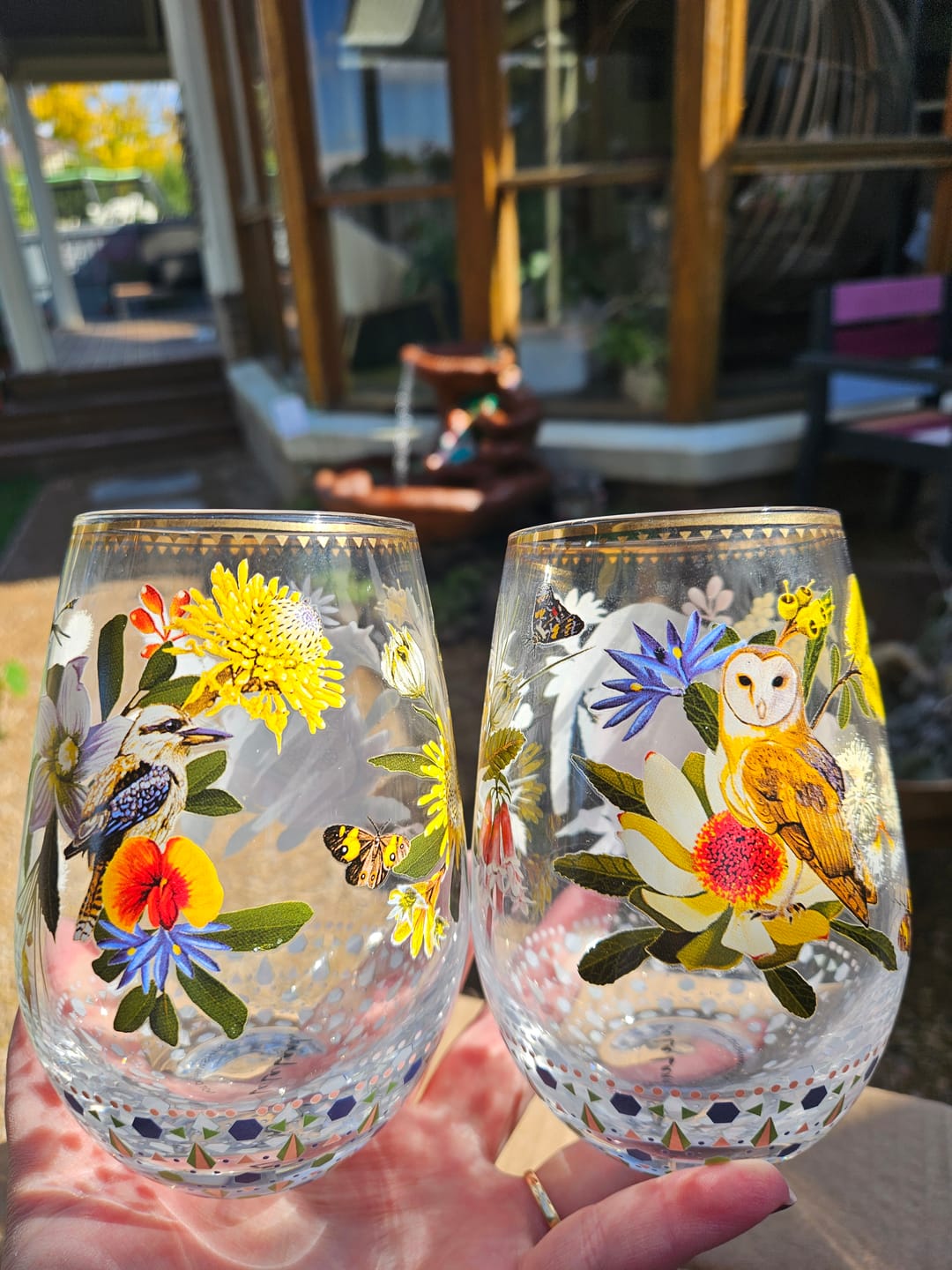 Customer photo review of Glass Tumbler Good Evening