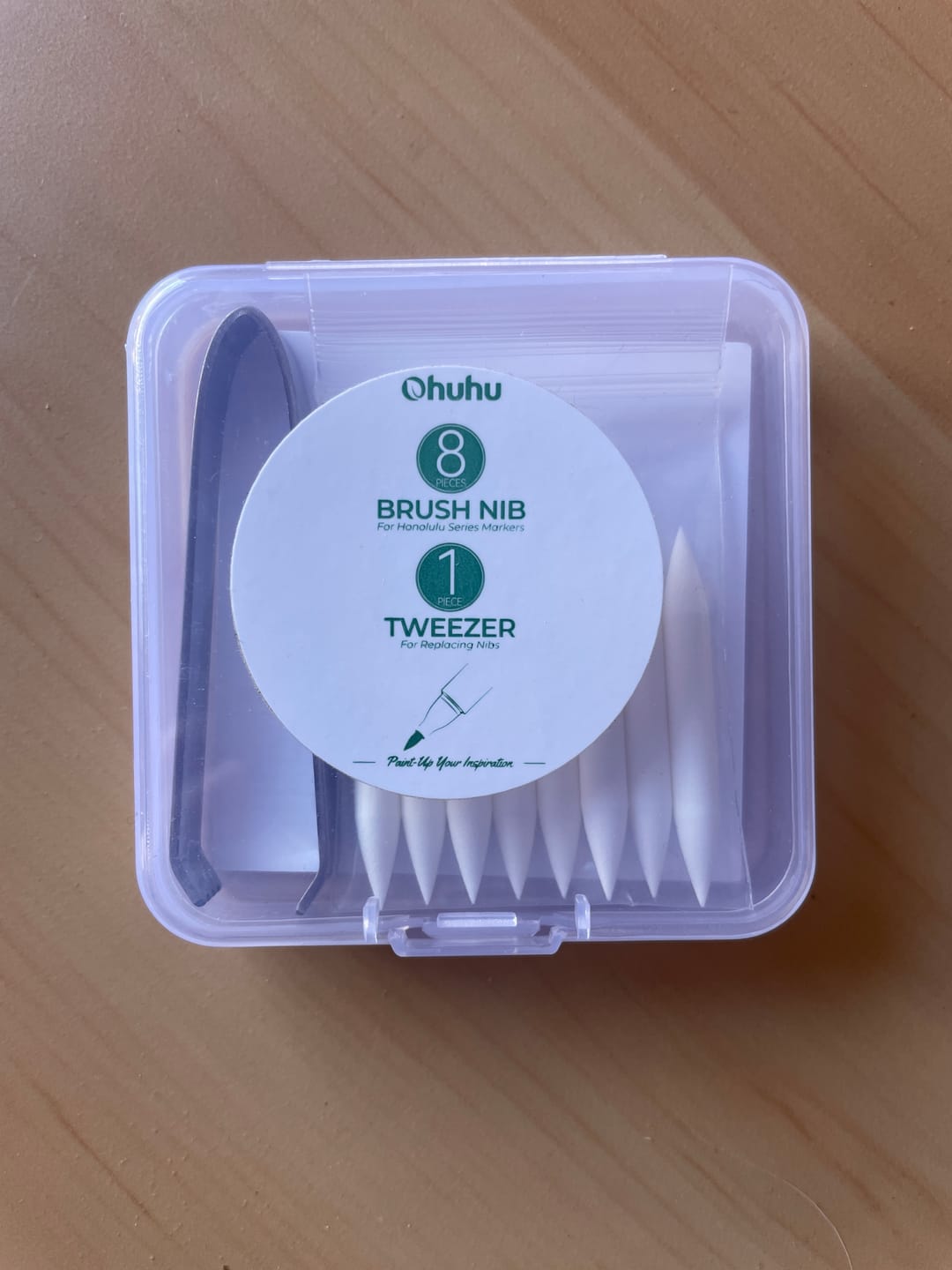 Customer photo review of Ohuhu Replacement Brush Nibs Of Honolulu & Honolulu B Series