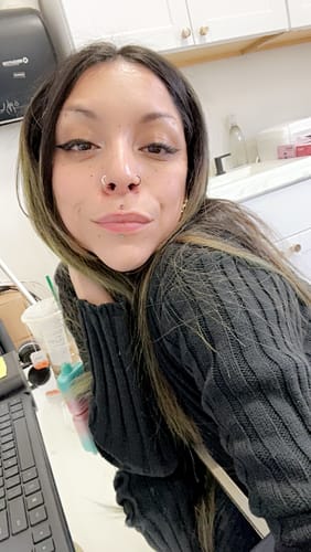 Customer photo review of Chula Liquid Liner Duo (Black/Brown)