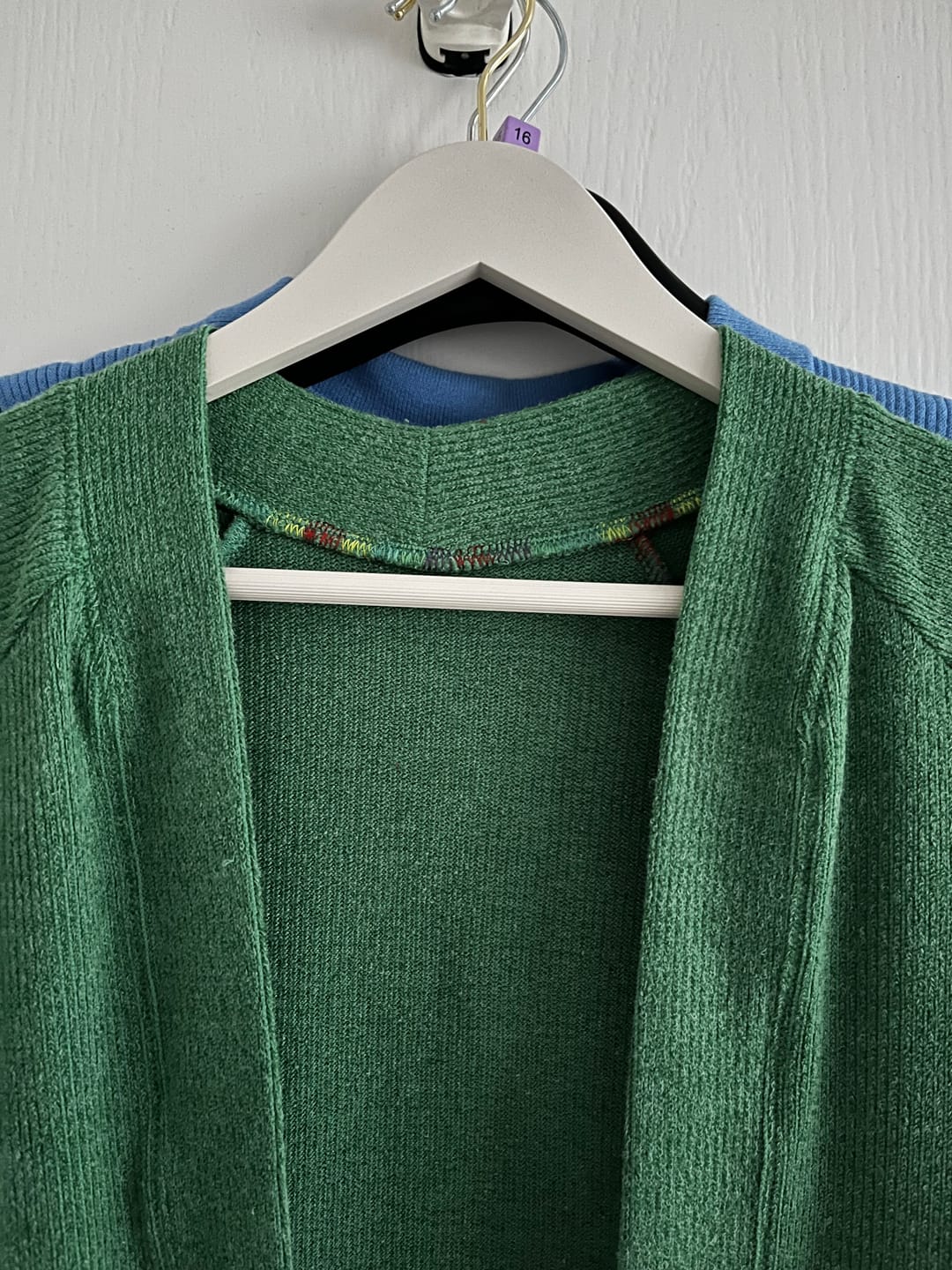 Customer photo review of Cardigan Knit Fabric