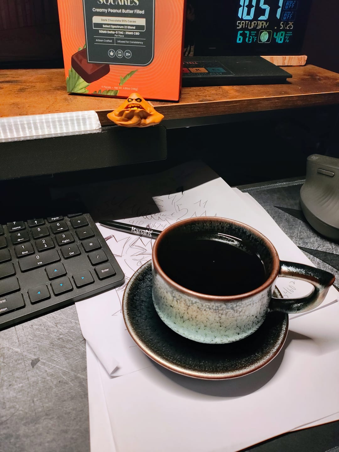 Customer photo review of Raindrops Coffee Cup