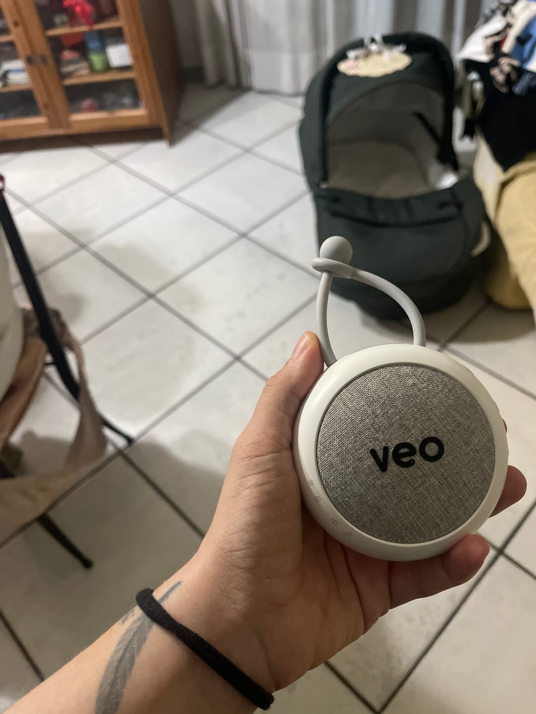 Customer photo review of Veo - Speaker rumore bianco