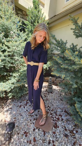 Customer photo review of Brigitte Brianna Petra Dress