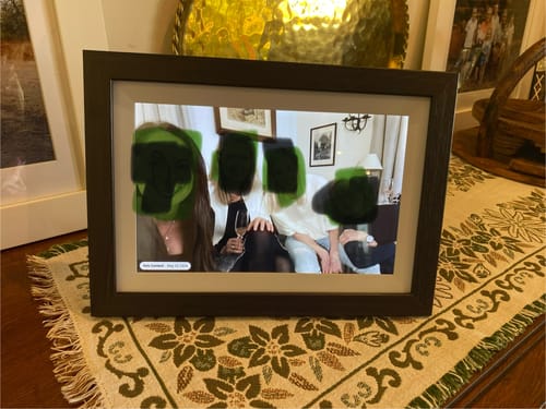 Customer photo review of Digital Photo Frame