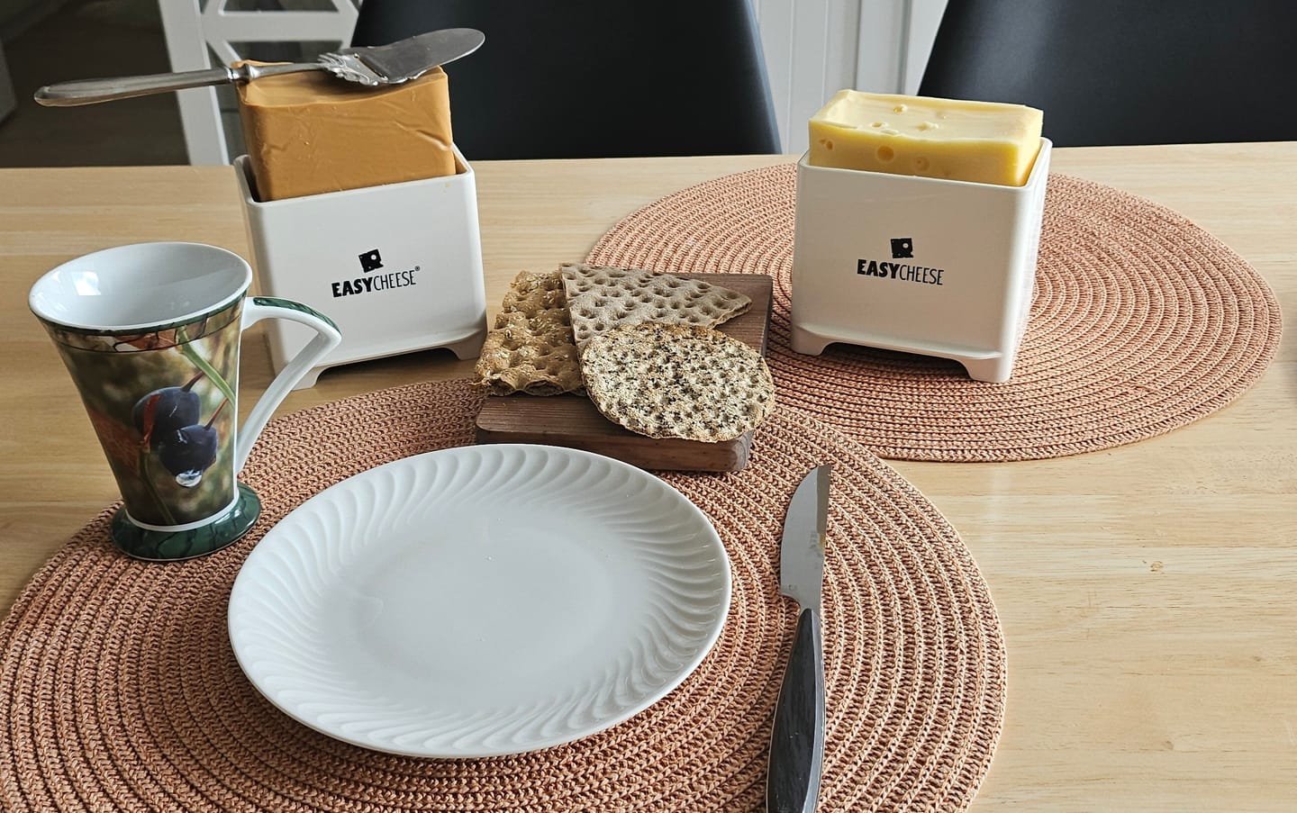 Customer photo review of EasyCheese® Osteklokke Rund - Hvit