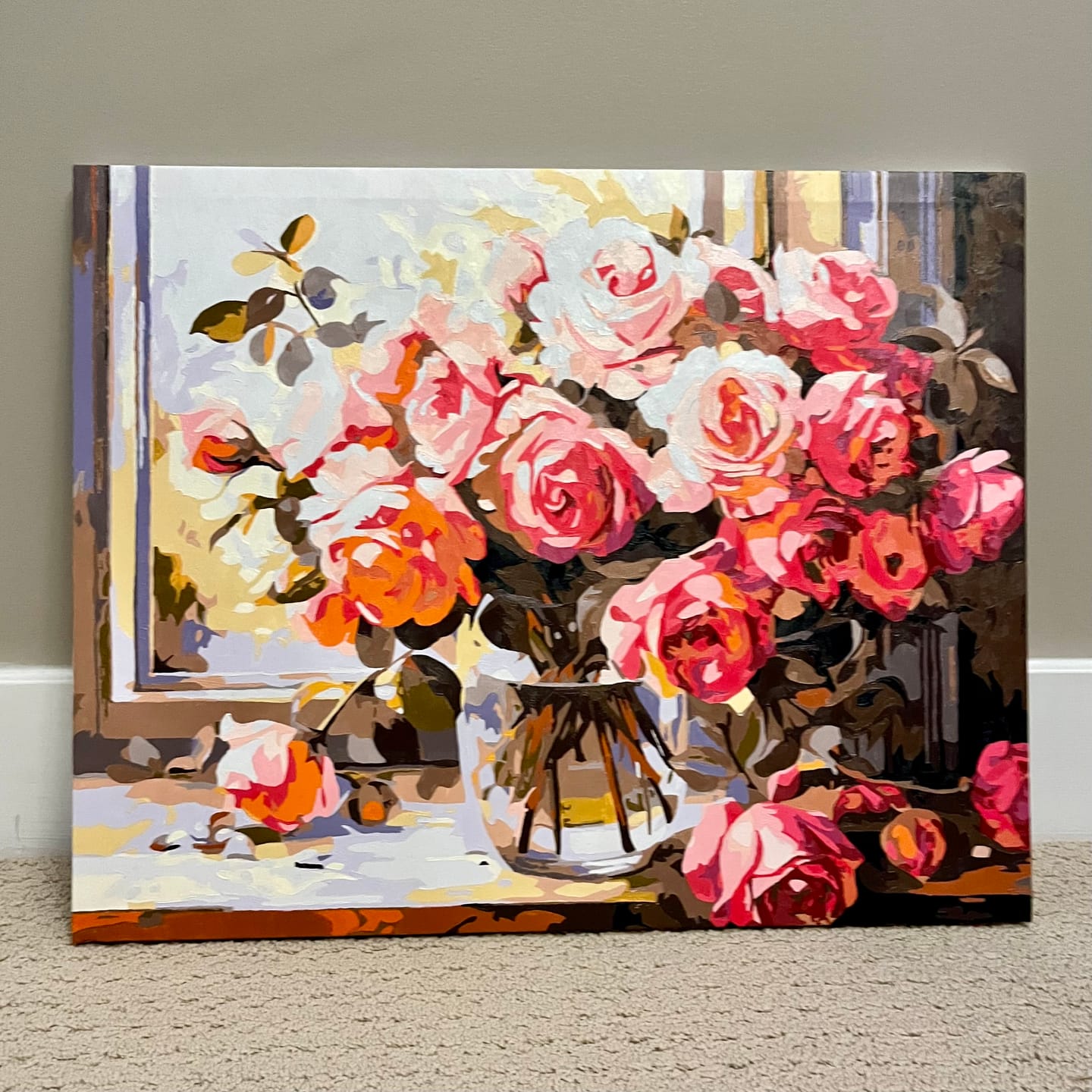 Customer photo review of Numbered Roses